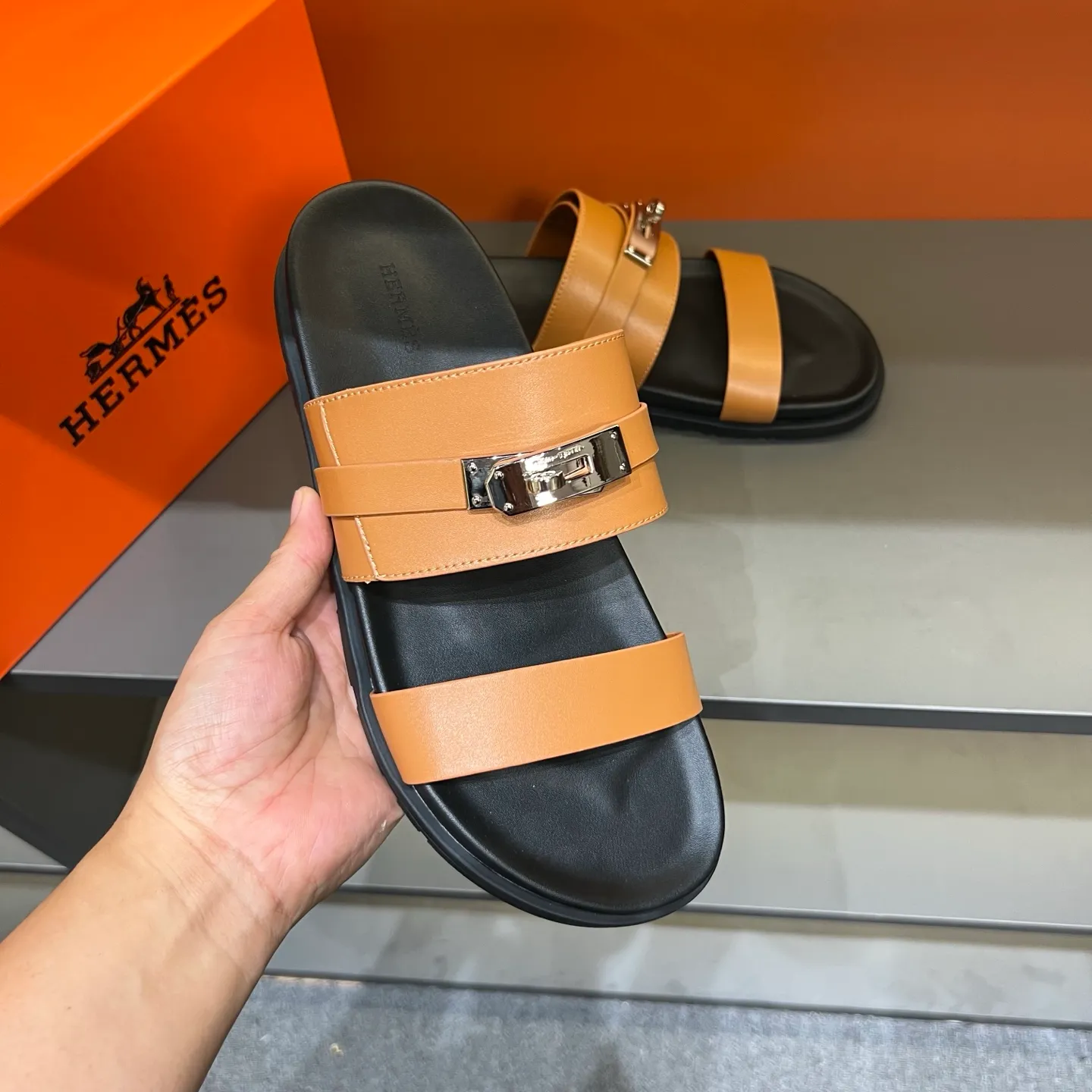 Men's shoes 💰300, size 38-45, the new 2014 summer Hermes shoes are the same as the original ones, handmade by masters! ❥High-end customization, exclusive products, the highest version in the industry⚠❥Using: Hermers upper: (pursuing top walking comfort) ✨Top quality on sale━━━━Hermes━━━━━